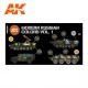 AK4130 MODERN RUSSIAN Colors Vol.1 (Acrylic Paint Set)