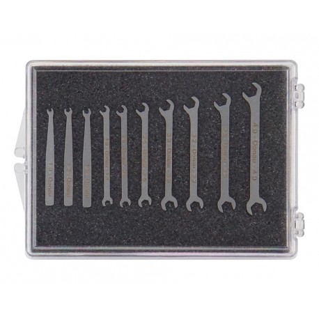 Jeu de clés plates de 1,0 à 4,0mm