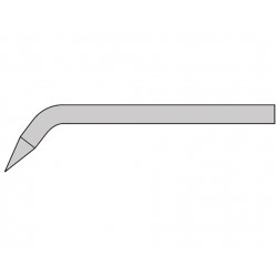 Panne de rechange traitée longue durée pour GS30 ou BS30 - forme courbée crayon
