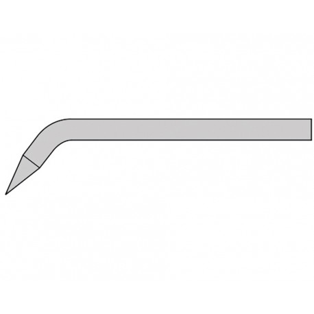Panne de rechange traitée longue durée pour GS30 ou BS30 - forme courbée crayon