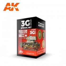 AK11665 RUSSIAN WWII Set (3G Acrylics)