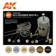 AK11674 OLD & WEATHERED WOOD Vol.2 (Acrylic Paint Set)