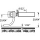 KADEE 148 coupleur "centerset" 2 paires
