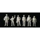 72 figurines de voyageurs HO à peindre