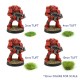 4mm Touffes d'herbes auto-adhésives été (100)