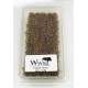 4mm Touffes d'herbes auto-adhésives fleuries (100)