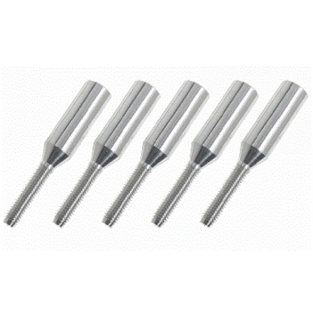 Embout de commande pour tube carbone de 4mm filet M3