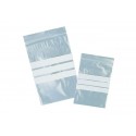 Sachets avec 3 lignes d'écriture